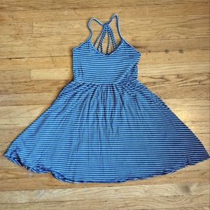 Striped Skater Dress